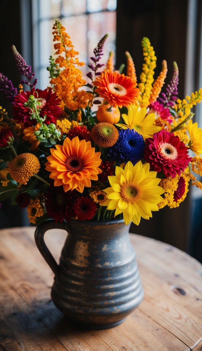 10 Fall Flower Arrangements to Brighten Your Home This Season