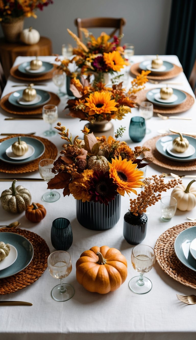 Thanksgiving Flower Arrangements Ideas