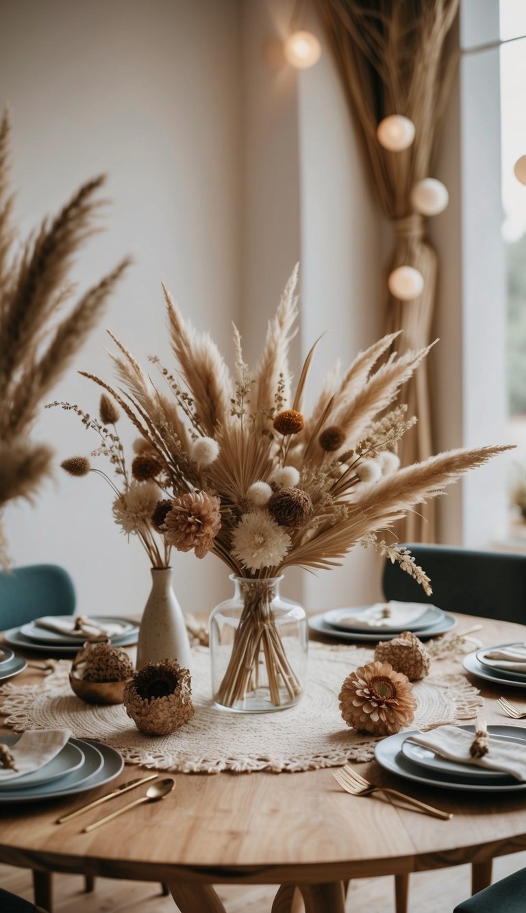 10 Boho Dried Flower Arrangements: Simple Ways to Add Earthy Vibes to Your Home