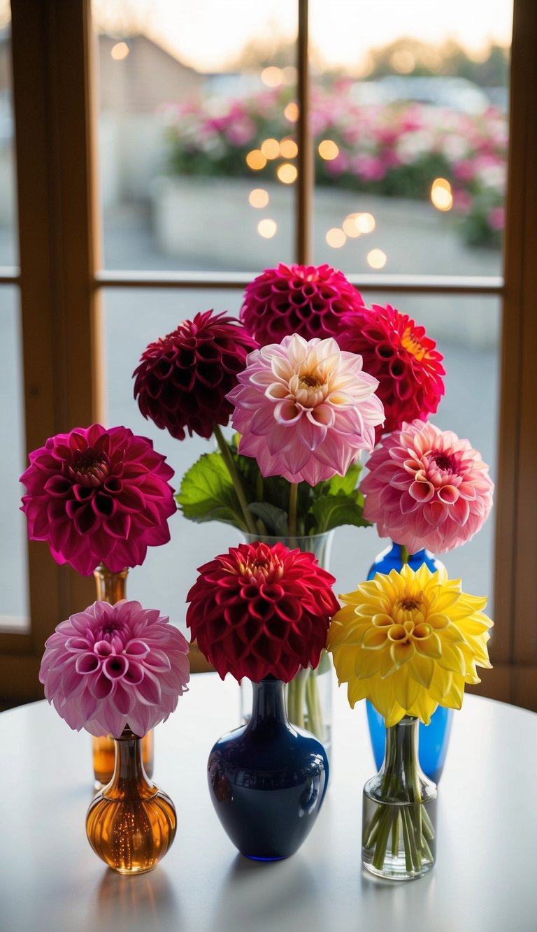 Dahlia Flower Bouquet Ideas for a Burst of Color