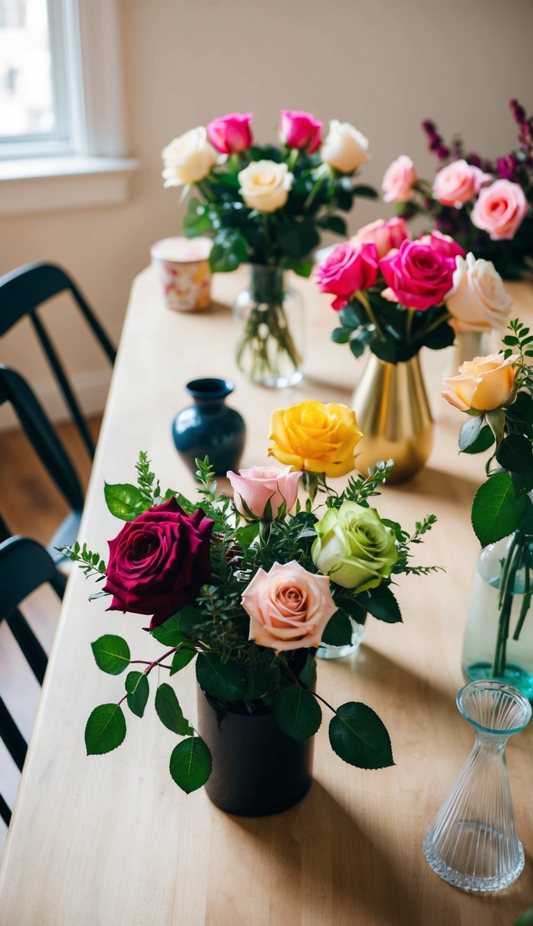 DIY Rose Bouquet Ideas