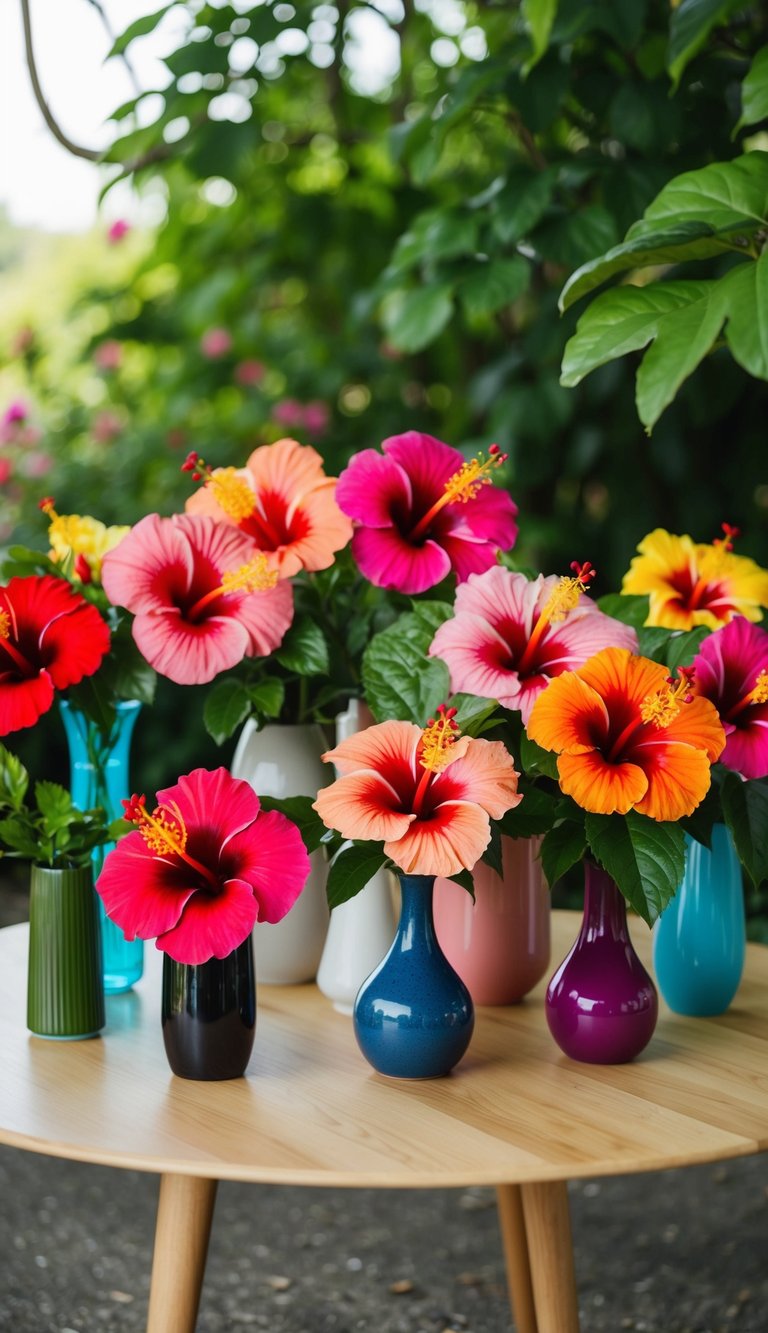 Hibiscus flower bouquet ideas