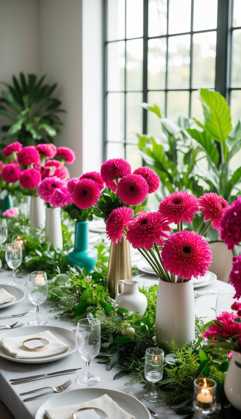 10 Vibrant Hot Pink Flower Bouquet Ideas for a Bold Statement