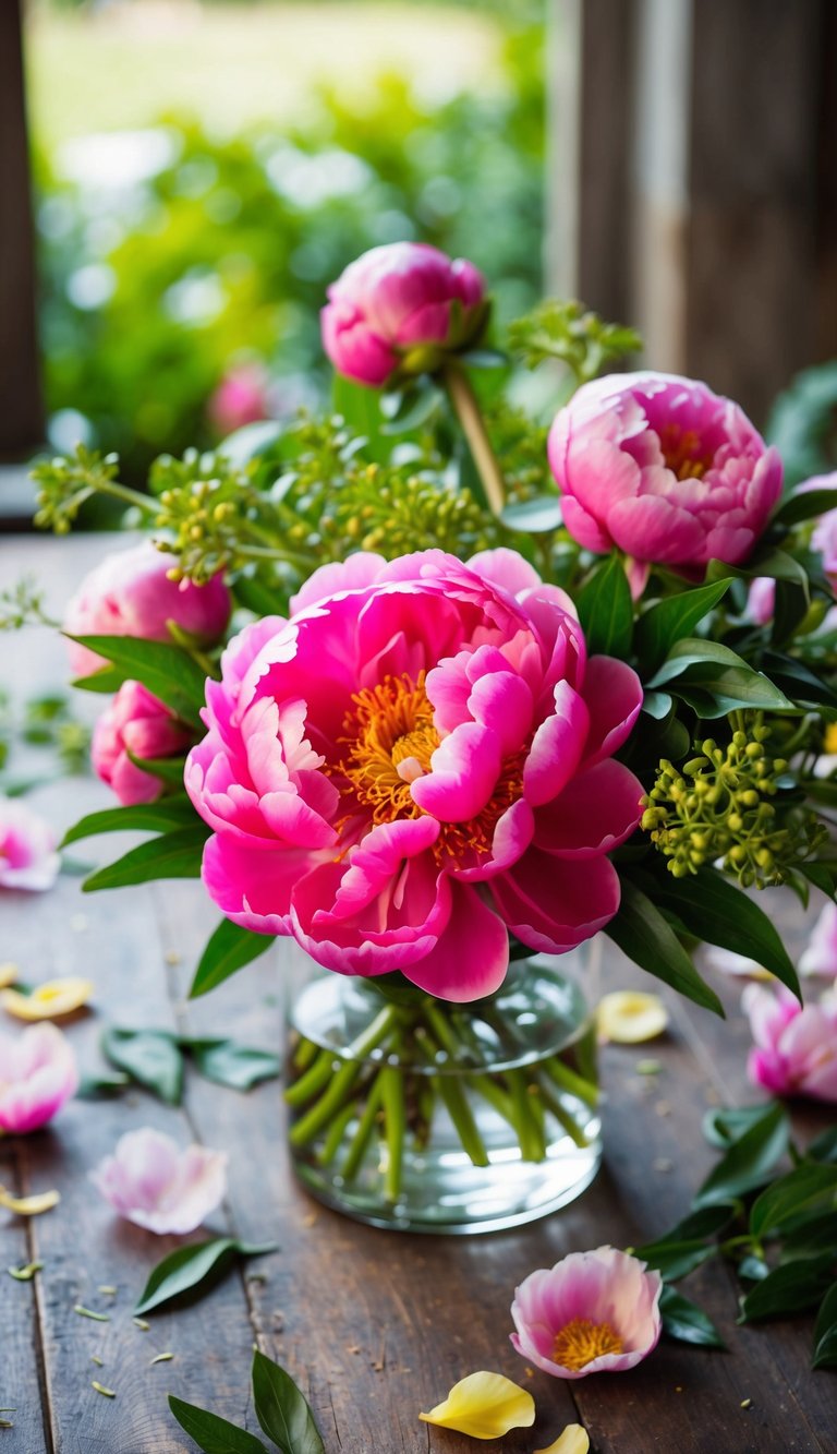 Peony Flower Bouquet Ideas That Exude Elegance & Grace